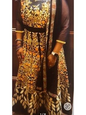 Indowestern designer new large size gown dress stunning